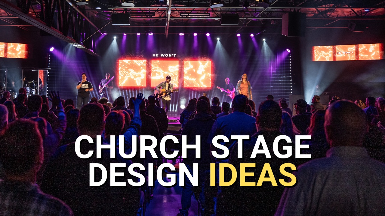 Church Stage Design Ideas with LED Panels