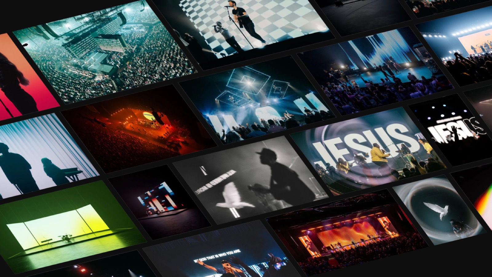Sunday Screens worship content library