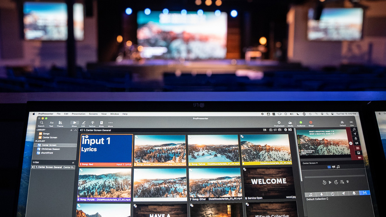 ProPresenter with an LED Wall