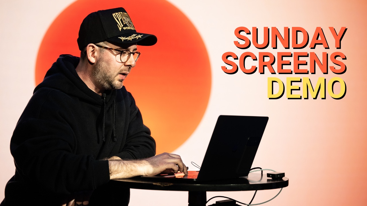 How Use Sunday Screens Content with an Altitude LED Screen